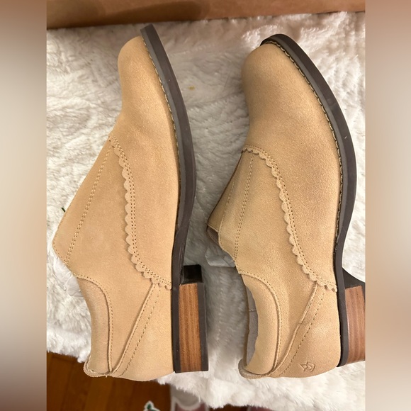 Spenco Wheat Paradise Suede Loafers - Picture 5 of 9